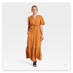 Maxi a-line dress